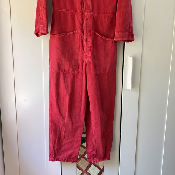 Bliss and Mischief Red Jumpsuit / size 1 - Picture 2 of 10
